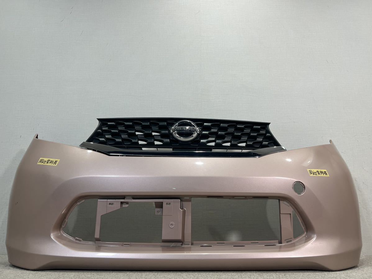 デイズ B21W 前期 純正 フロントバンパー 6400F607 大阪サイト B21W 前期 デイズ 純正 フロントバンパー フロントグリル