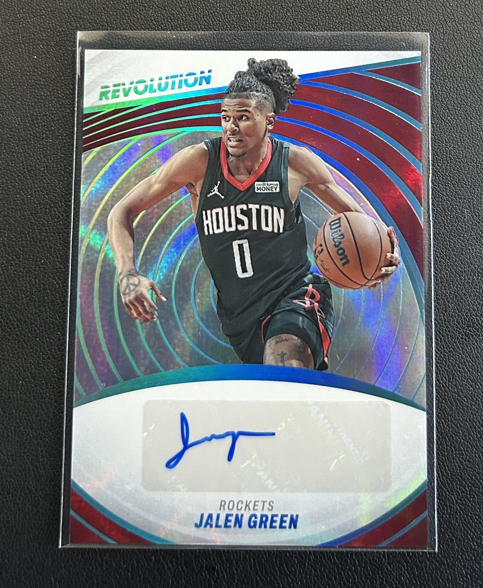 本物保証，お買い得 超貴重品 2022-23 Revolution NBA Jalen Green Rockets Auto 25枚限定 INFINITE Baketball