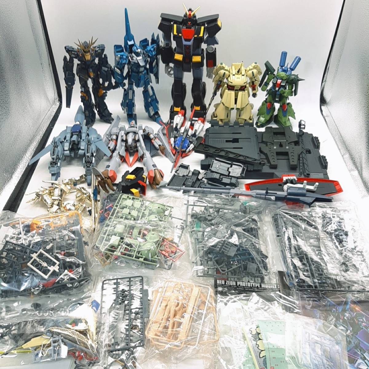 e493【1円スタート】 プラモデル ガンダム ガンプラ いろいろ まとめ