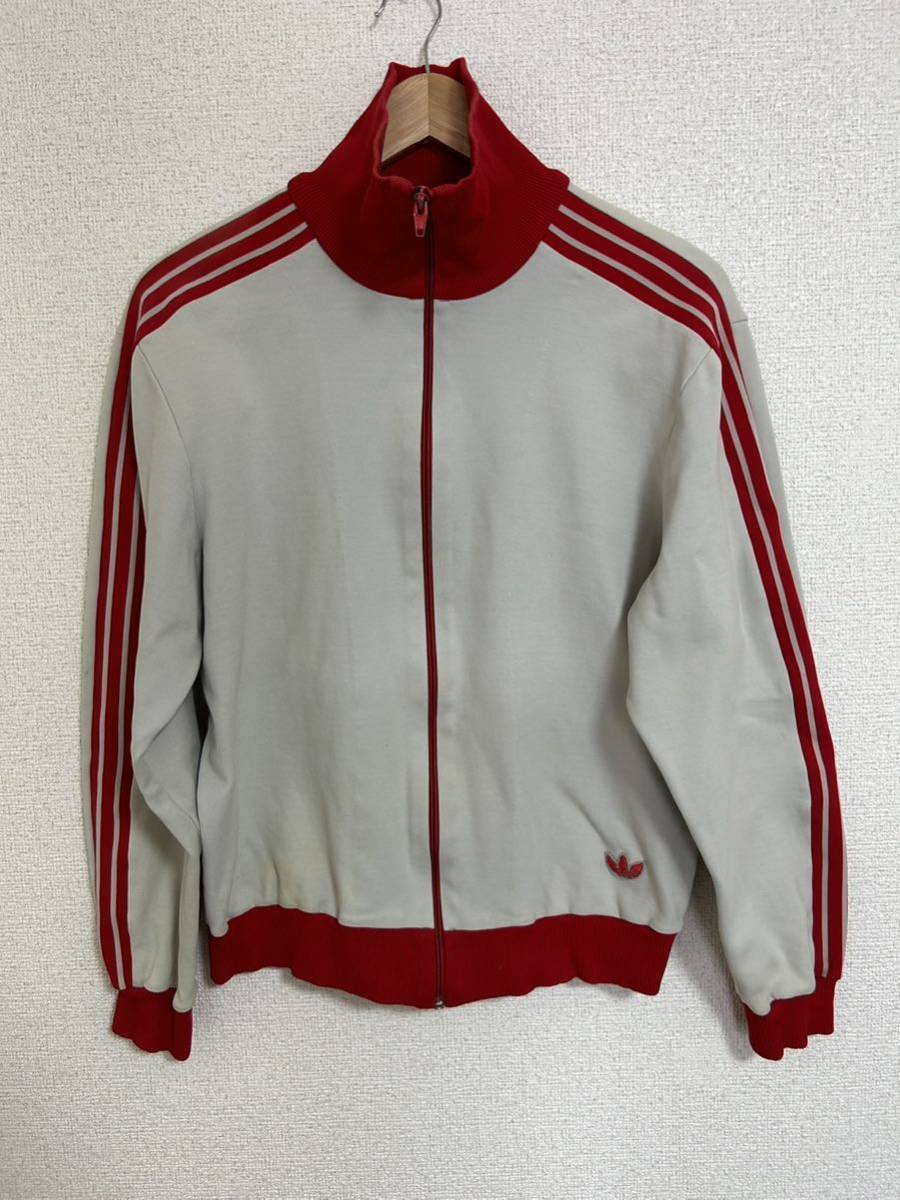 adidas デサント社製 ジャージ トラックジャケット ヴィンテージ size:4
