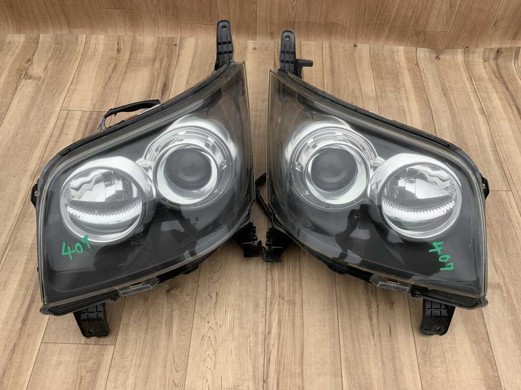 407 良品 ダイハツ L175S/L185S ムーブ/ムーヴ カスタム ヘッドライト