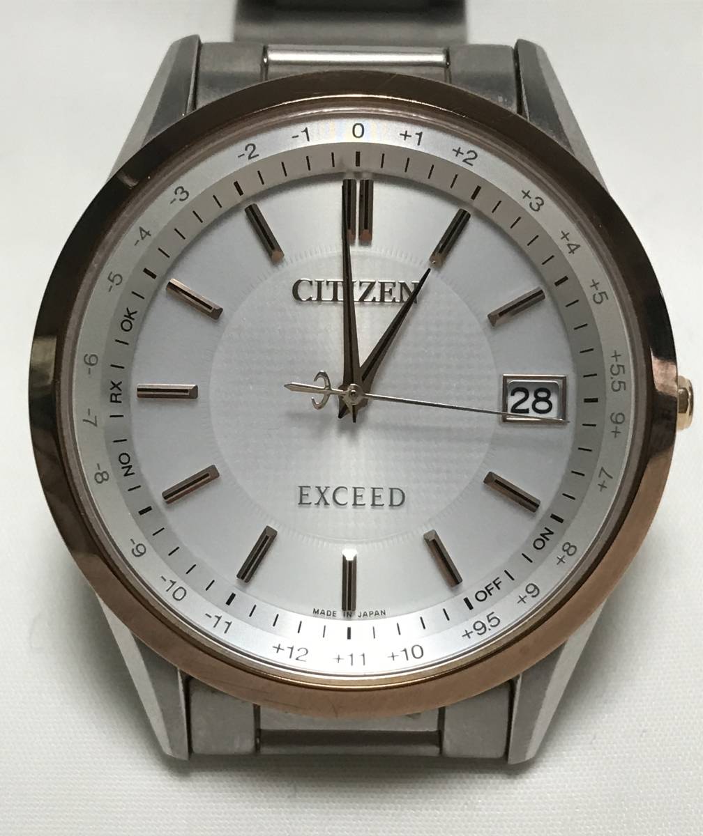 稼働品 】CITIZEN シチズン EXCEED エクシード H149-T023541 腕時計