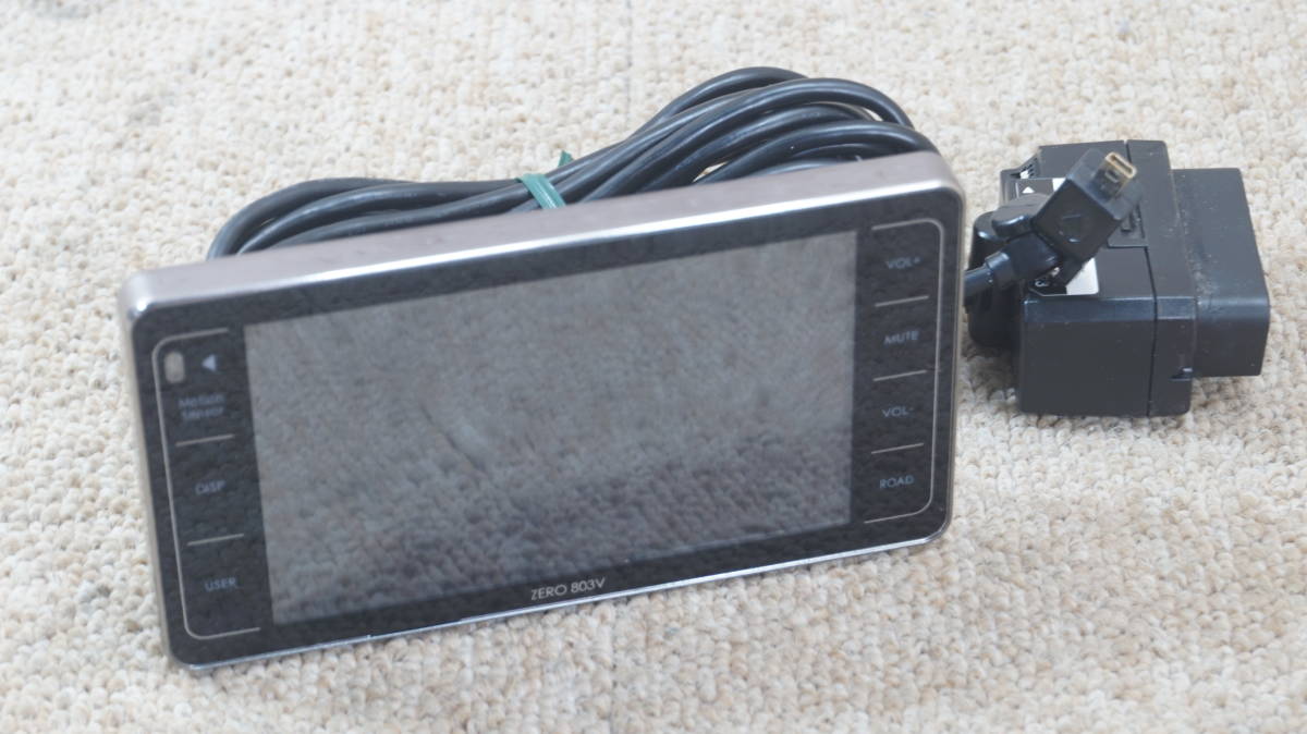 S1487￥1～COMTEC/コムテック レーダー探知機 ZERO 803V 未チェック品