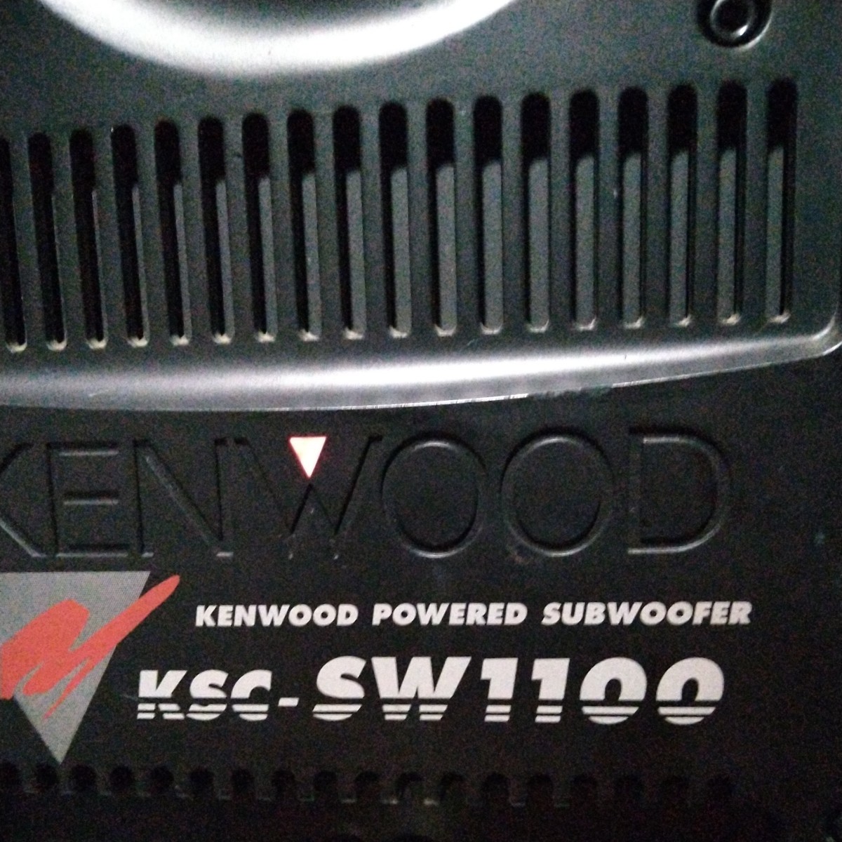 KENWOOD POWERED SUBWOOFER KSC-SW 1100 スーパーウーファーPanasonic