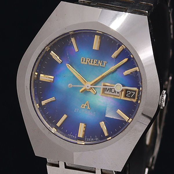 1円 オリエント モンビジュ クロノエース GS.229102.60 AT デイデイト