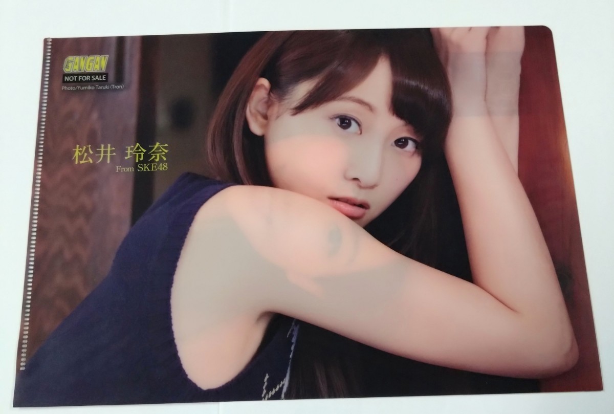 松井玲奈 クリアファイル（Amazon.co.jp: 松井玲奈 B5サイズ クリア 