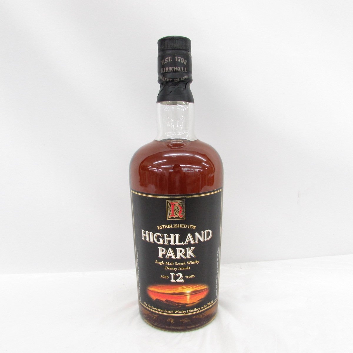 未開栓】HIGHLAND PARK ハイランドパーク 12年 旧ボトル ウイスキー 