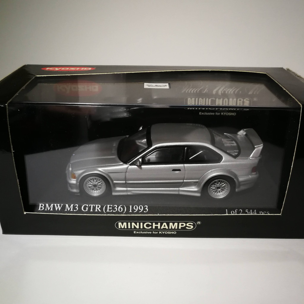 ☆ PMA 1/43 BMW M3 GTR (E36) ストリート 1993 シルバー ☆