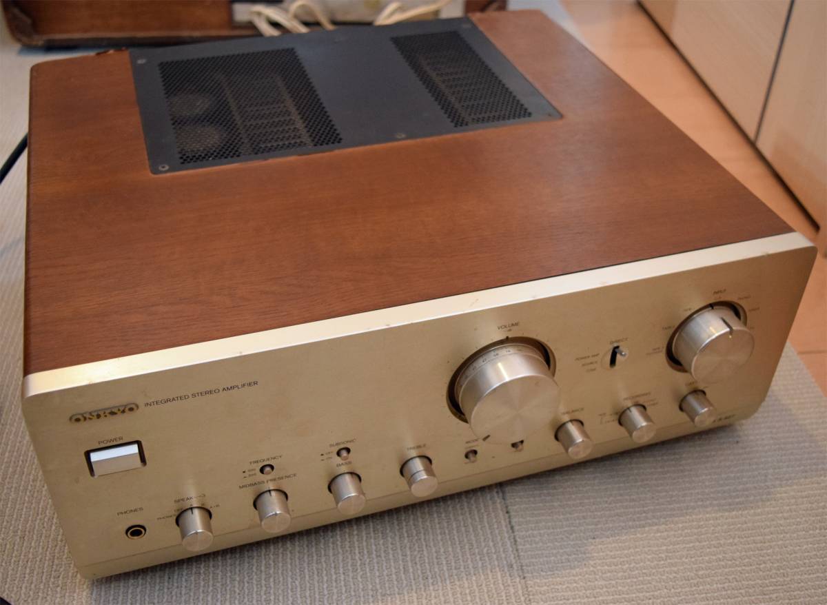 ONKYO Integra A-927 オンキヨー 難あり ジャンク扱い 整備済 ONKYO
