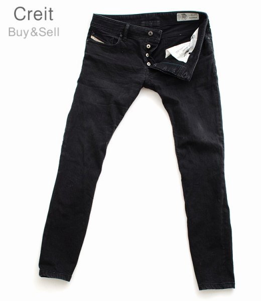 T99□定価3.6万程度☆ディーゼルSLEENKERスリムスキニーデニムジーンズ 