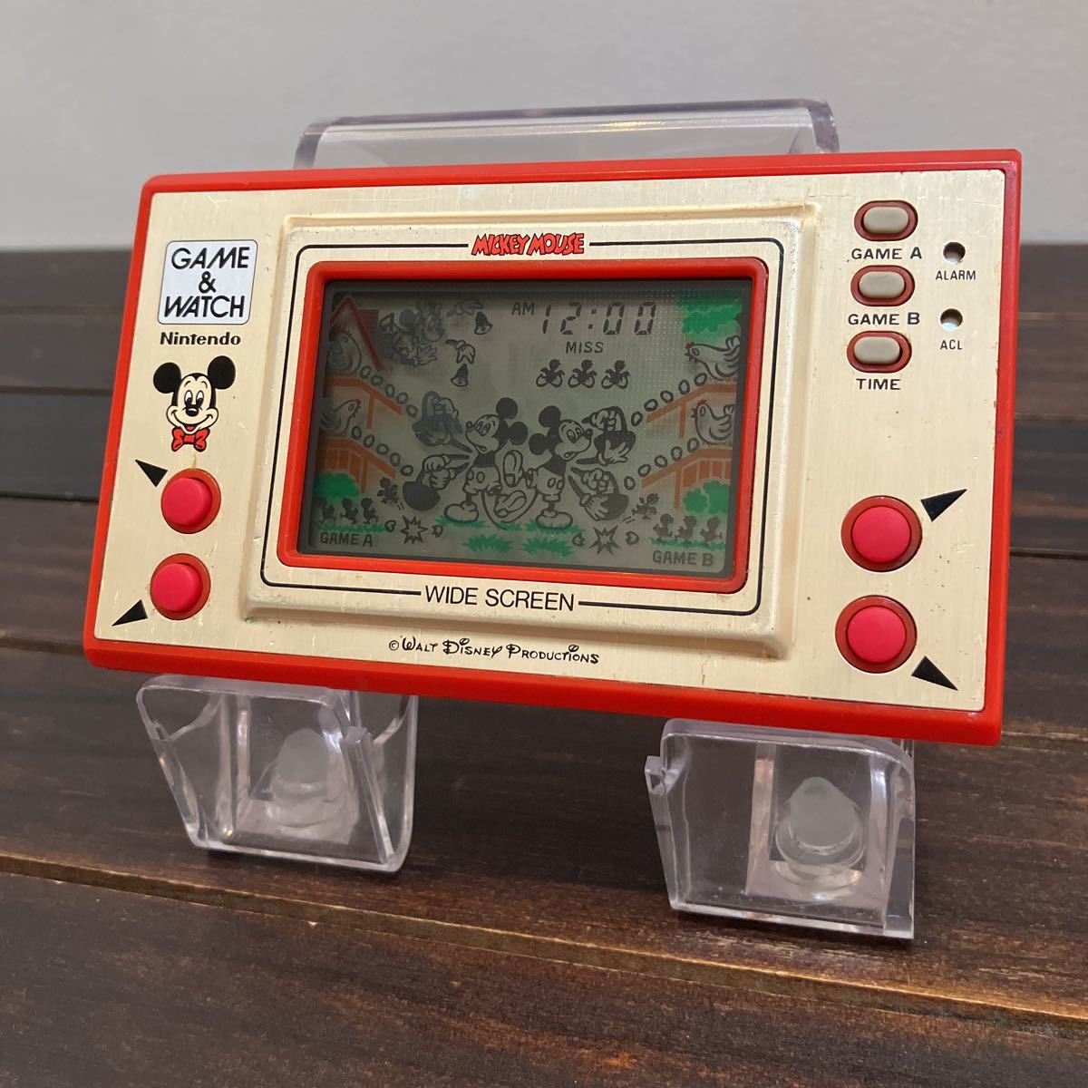 ミッキーマウス ゲームウォッチ MICKEY MOUSE 任天堂 & GAME WATCH 