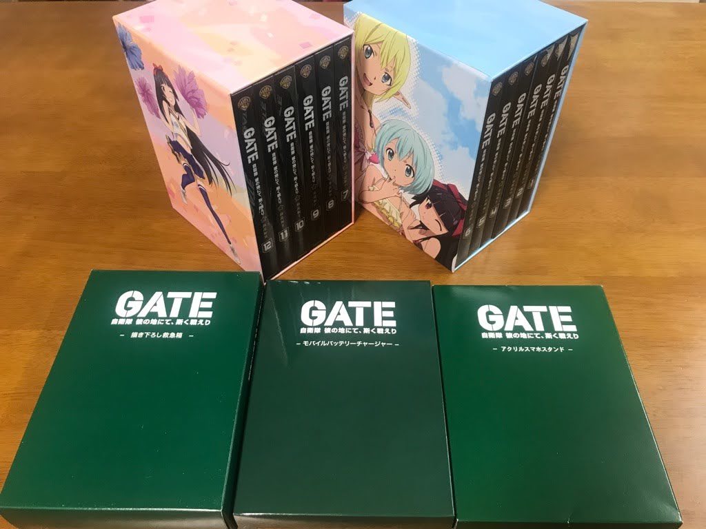 m6/ブルーレイ 全12巻セット GATE 自衛隊 彼の地にて、斯く戦えり