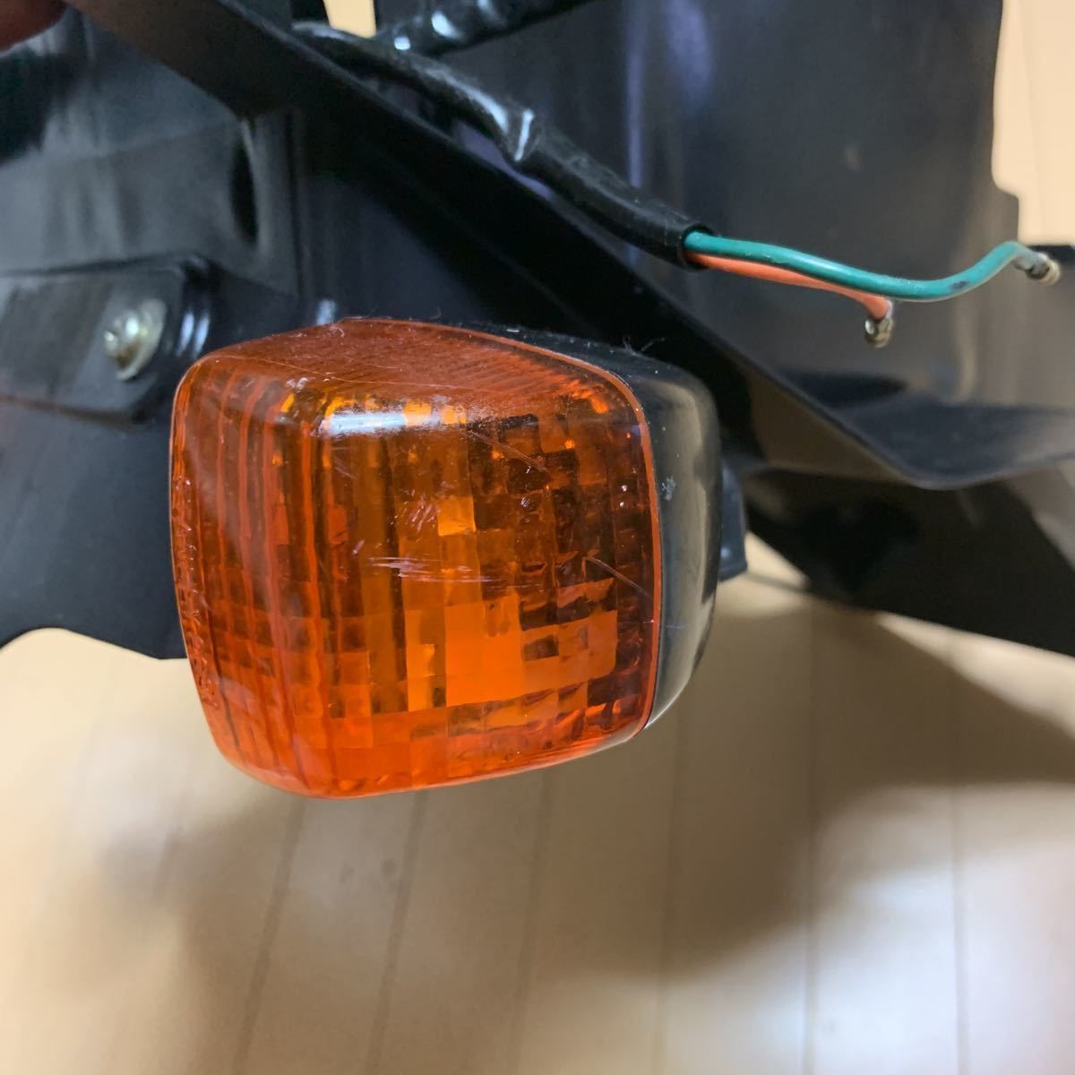 ホンダ CBR250RR MC22 純正リアフェンダー ウインカー付 カット無 美品 
