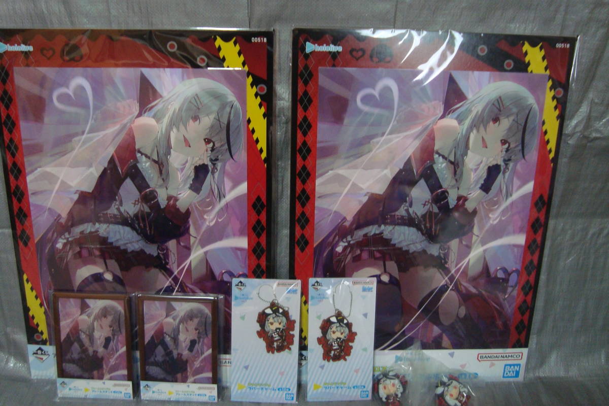 一番くじ　ホロライブ　vol.２　　沙花叉クロヱ　ビジュアルボード賞・フレームスタンド賞・きゅんキャラ賞・ちょこのっこ賞　各２個