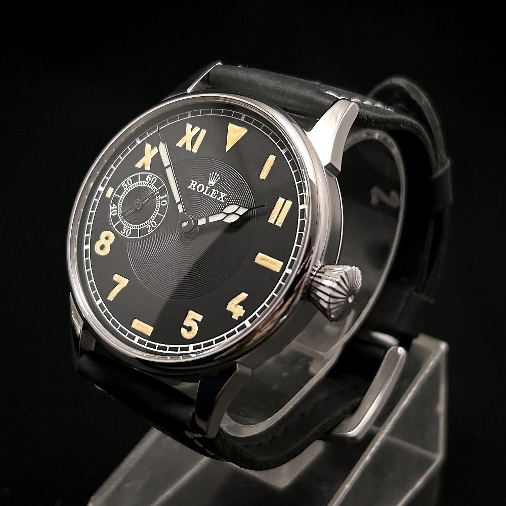 Rolex ロレックス 海外限定 黒 掛け時計 サブマリーナ マットブラック 