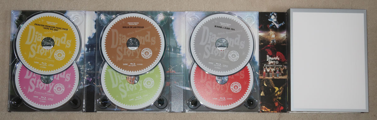 ♪♪ Diamonds Story 完全生産限定盤A [Blu-ray] PRINCESS PRINCESS