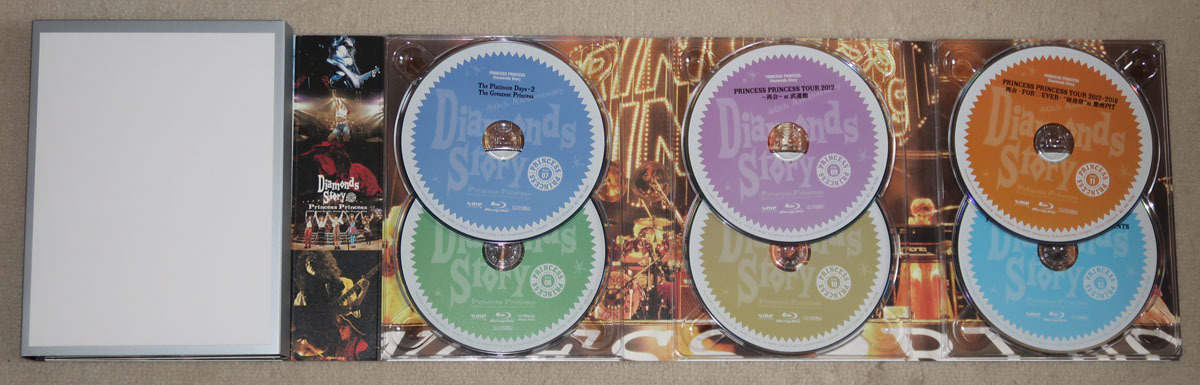 ♪♪ Diamonds Story 完全生産限定盤A [Blu-ray] PRINCESS PRINCESS