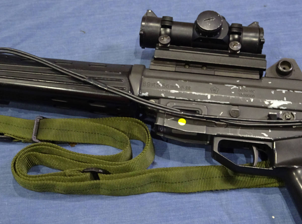 東京マルイ 89式5.56mm小銃 マガジン欠品 スコープ付き □動作未確認 