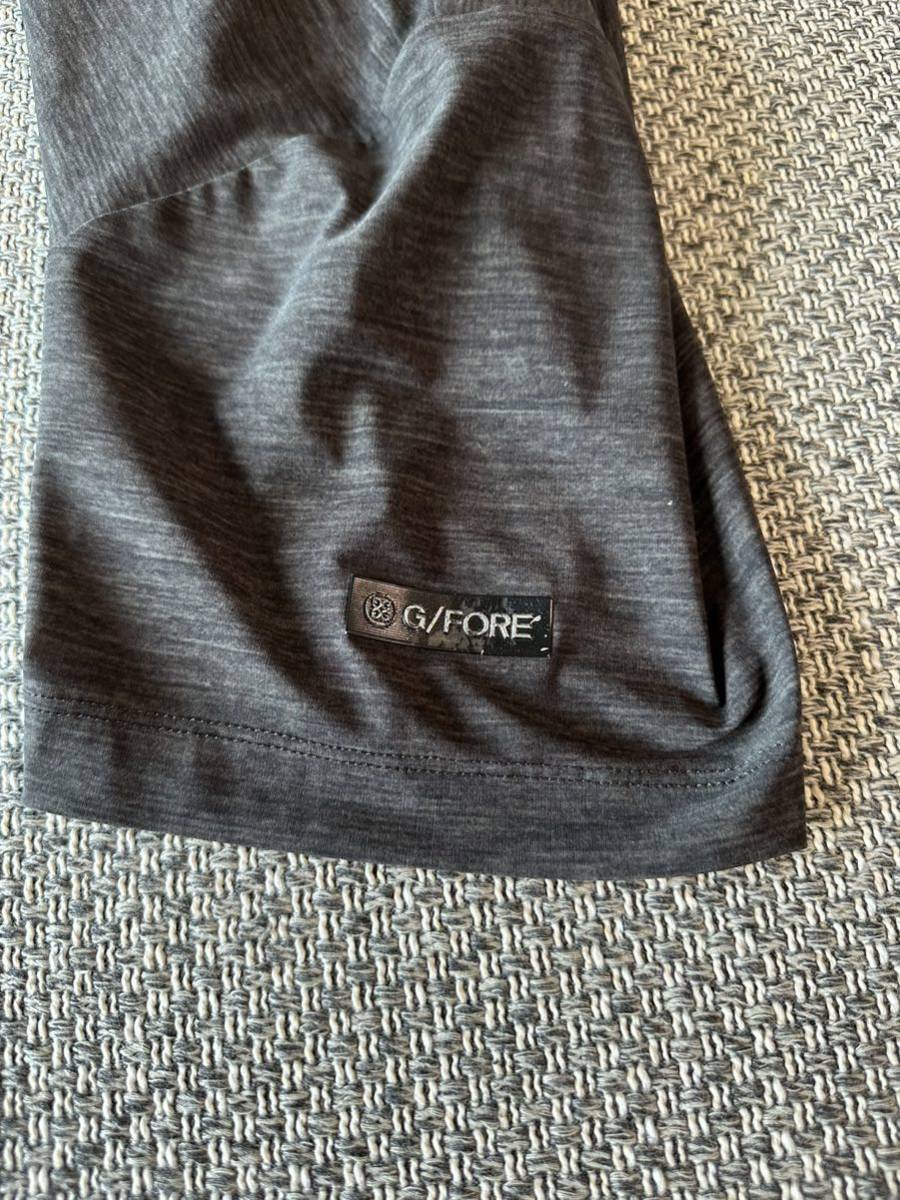 1円 ジーフォア G/FORE 即売 モックネック 超美品 L 黒系 1回