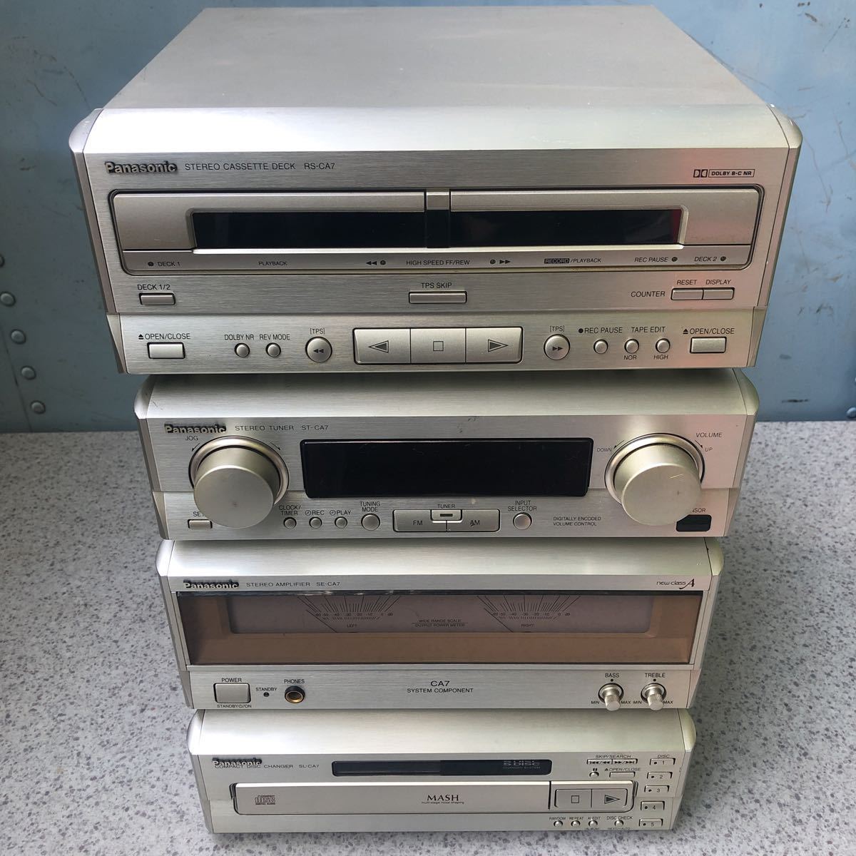 パナソニック【 ST-CA7 チューナー SE-CA7 アンプ RS-CA7
