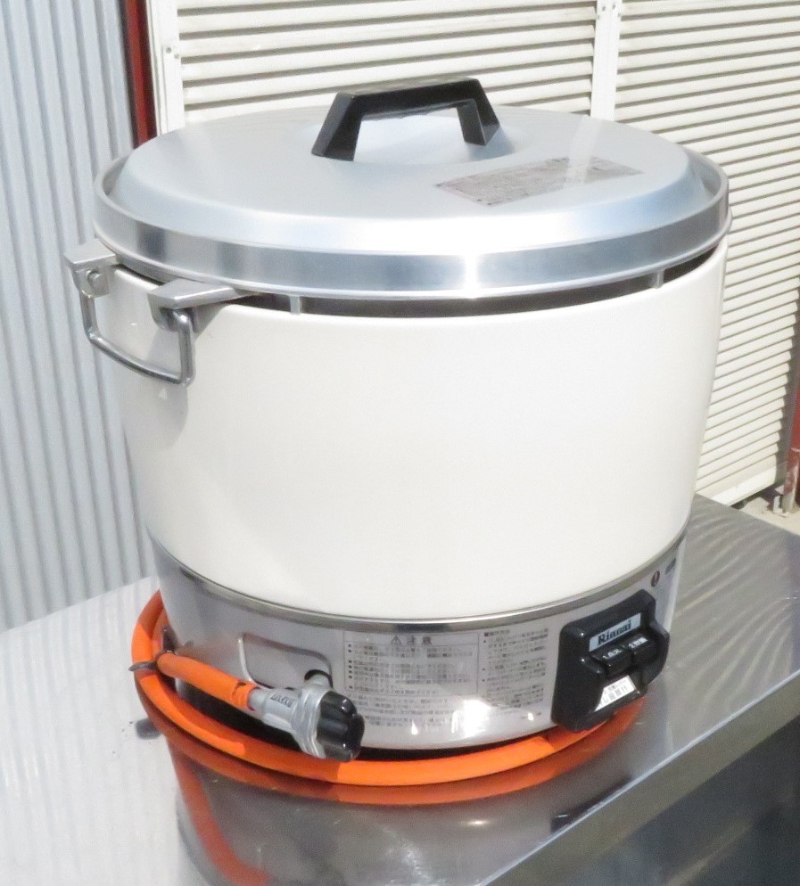 動作確認済み】美品 リンナイ ガス炊飯器 3升 RR-30S1 LPガス プロパン