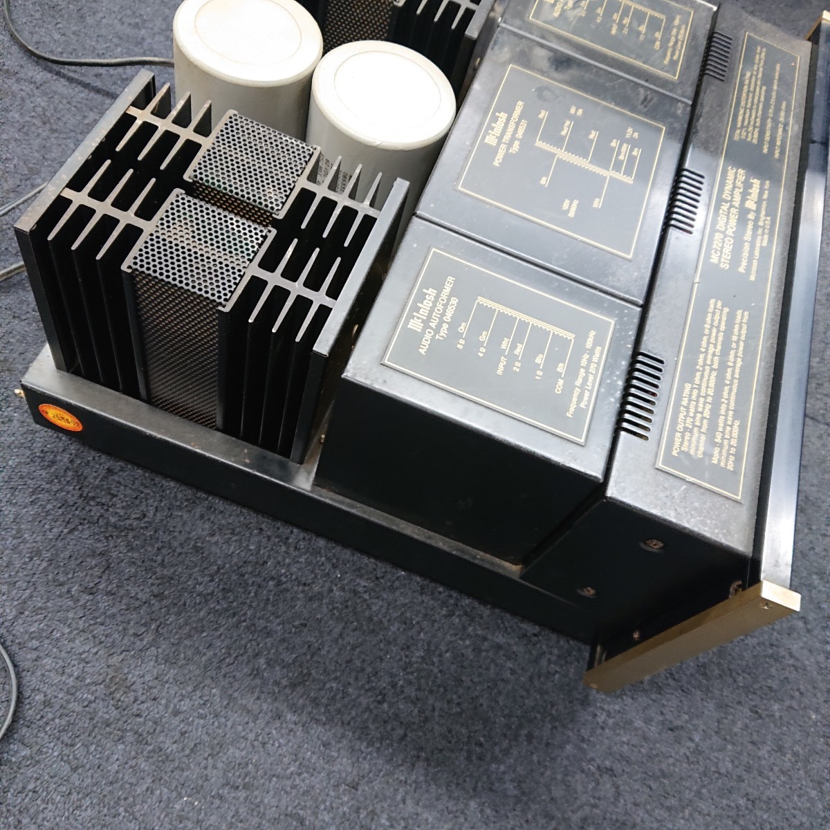 パワーアンプ McIntosh ステレオパワーアンプ MC7270 マッキントッシュ