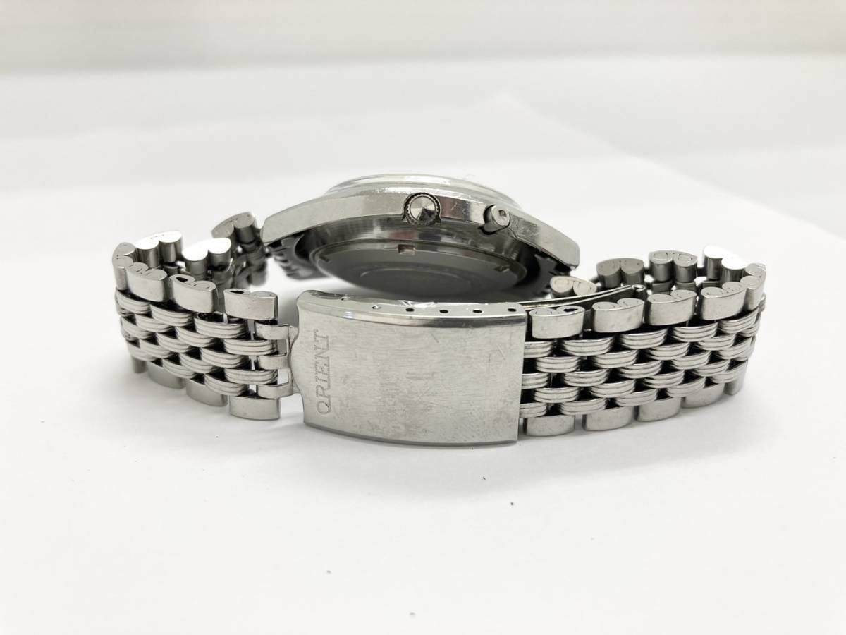 時計〉ORIENT オリエント スリースター 21石 カットガラス デイデイト 