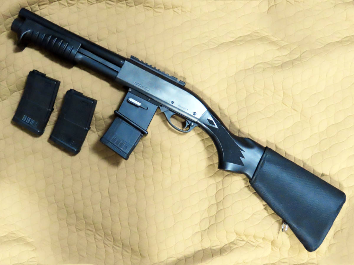 東京マルイ　ガスショットガン　M８７０　個人カスタム