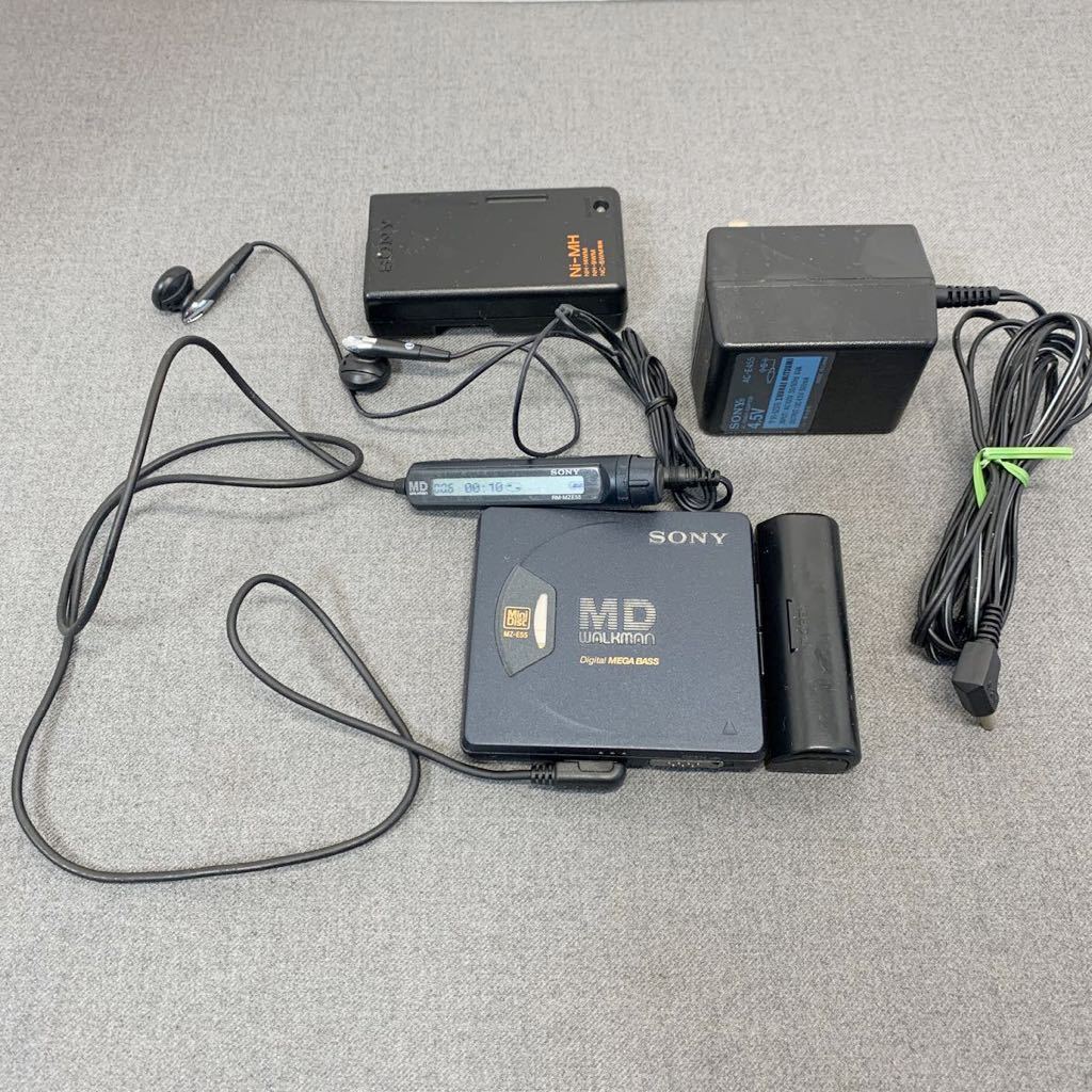 定番，新作】 SONY ソニー MZ-E55 MD WALKMAN MDウォークマン 動作品！