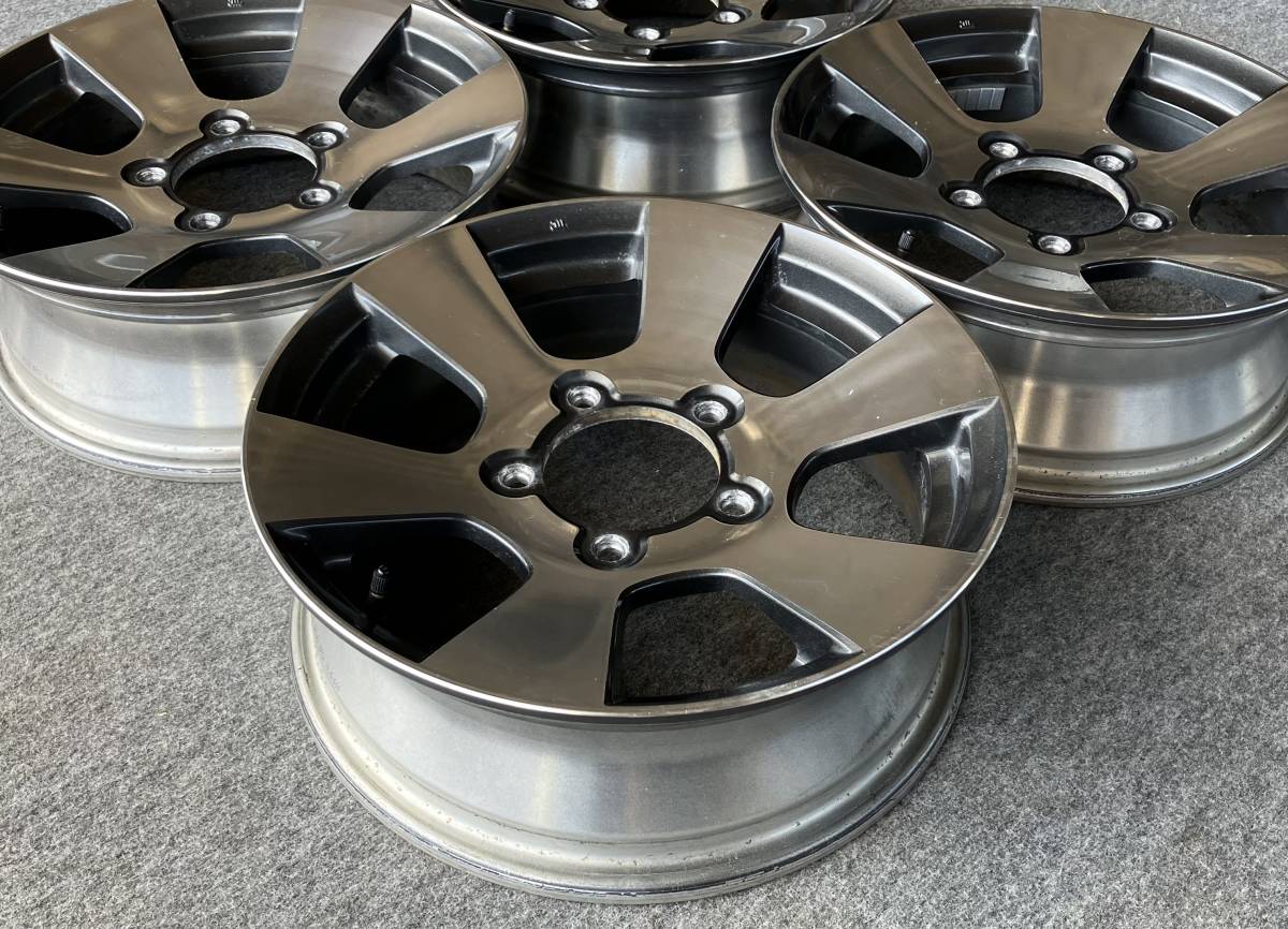 スズキ JB23 ジムニー 純正16インチ5.5J+22 5H 139.7 スズキ純正 ジムニー 16インチ 5.5JJ +22 5H 139.7 4本 ランド