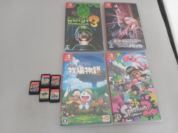 ジャンク ニンテンドースイッチソフト9本セット ルイージマンション3