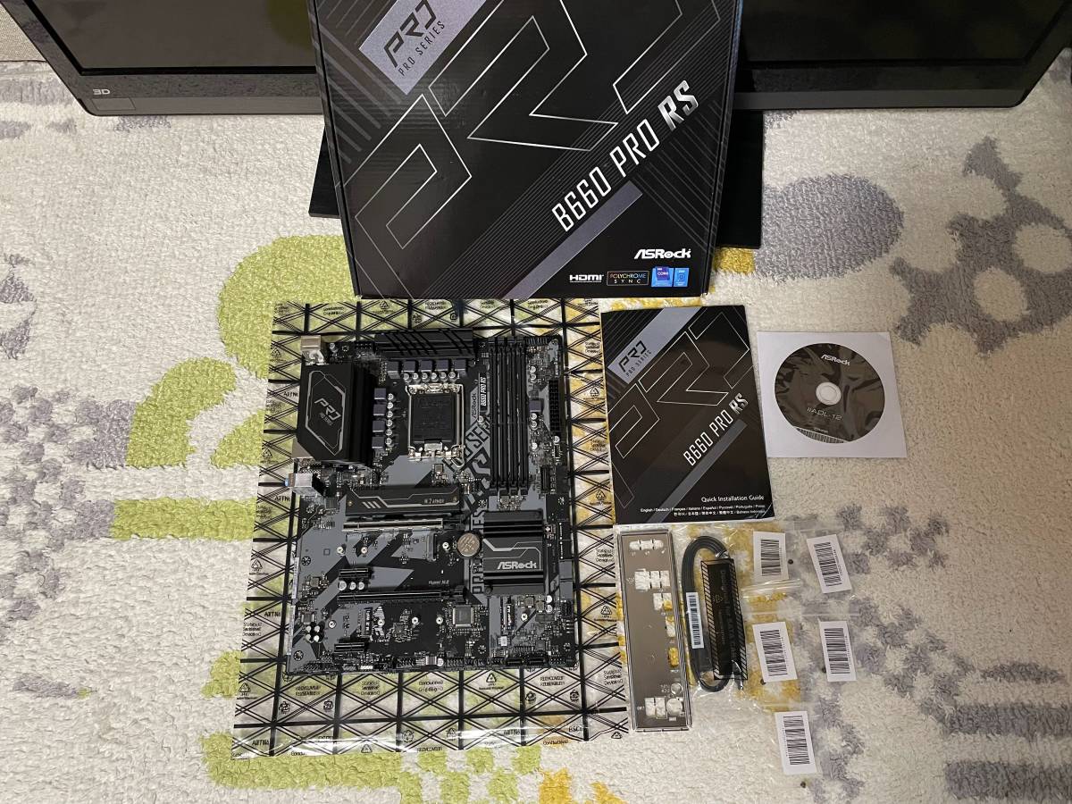 ASRock マザーボード B660 Pro RS 未使用品 ASRock RS B660 パソコン