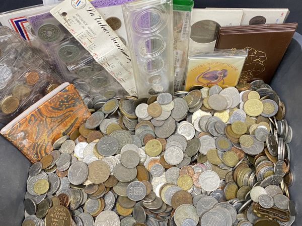 yh10 総重量約7kg以上 外国/硬貨/古銭/中国/硬貨 紙幣 コイン/大量まとめて