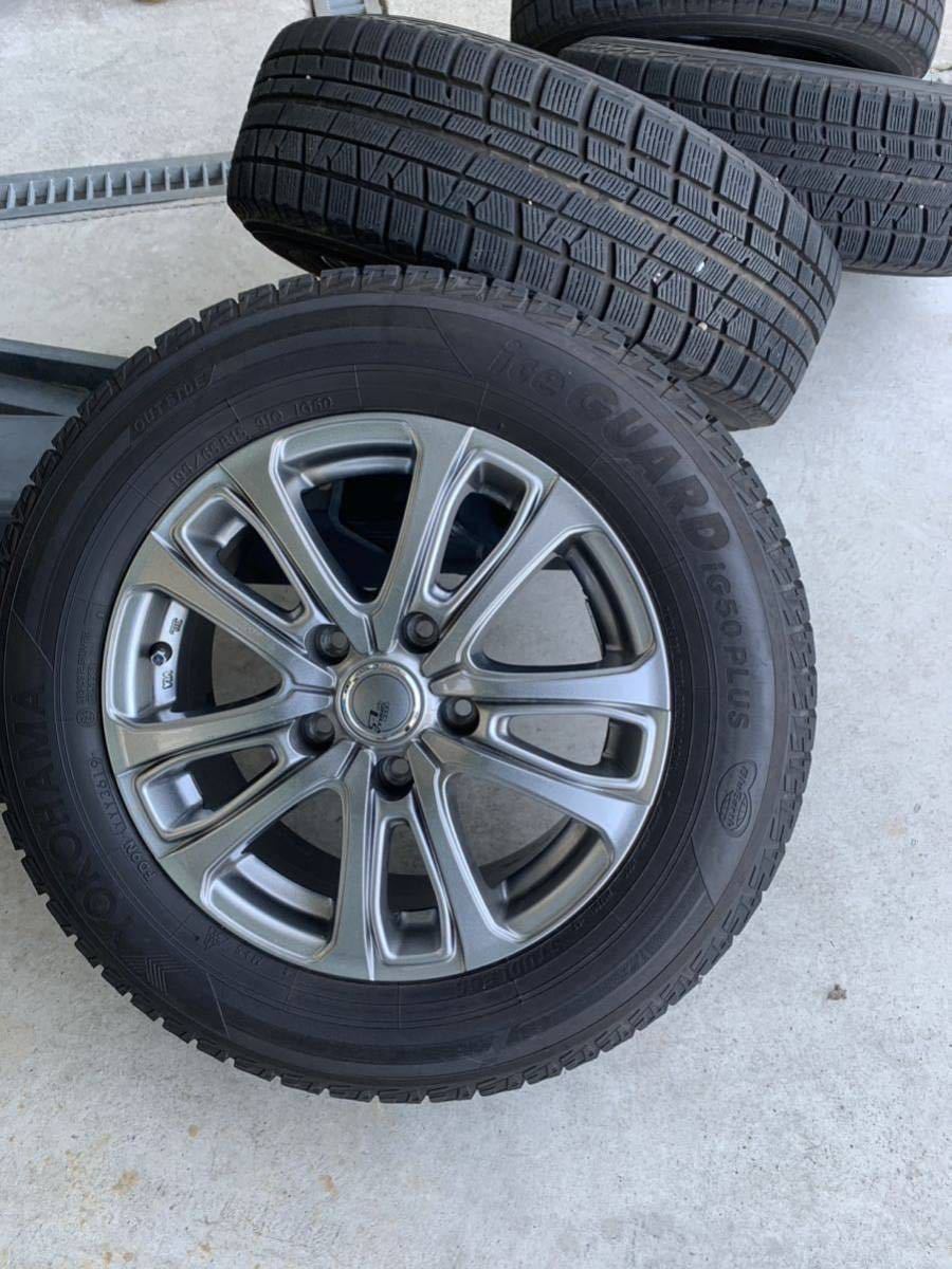 スタッドレスタイヤアルミホイールセット　 195/65R15 114.3 5穴
