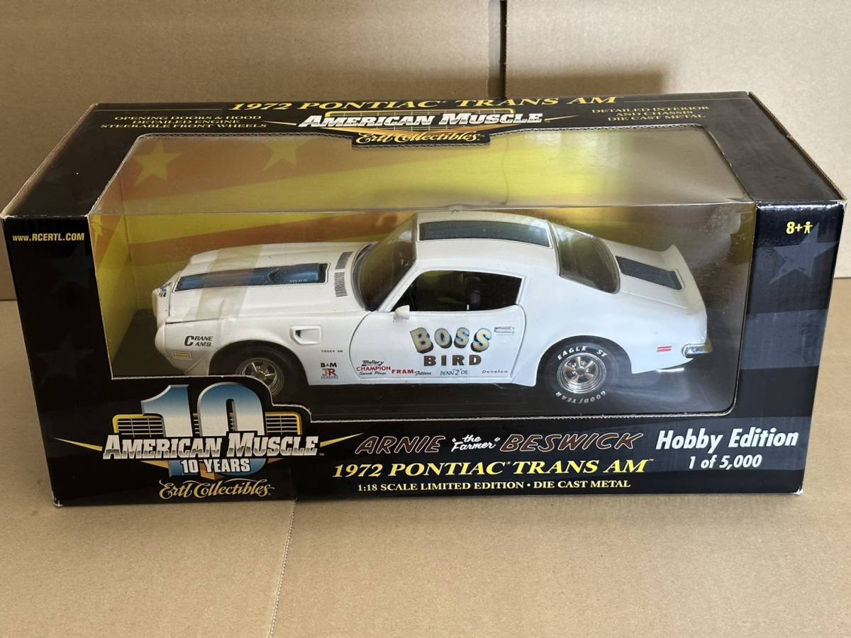 1/18 american muscle 1972 ポンティアック トランザム PONTIAC TRANS