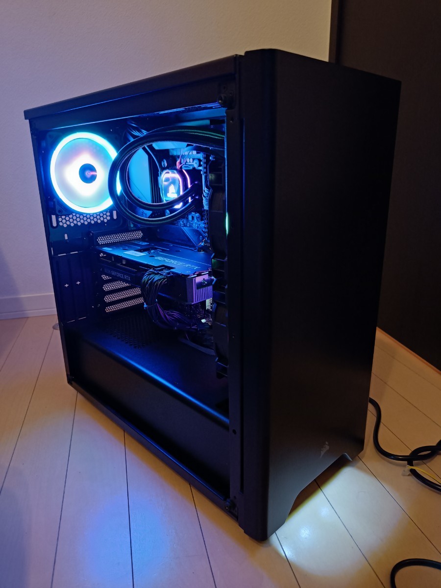 ゲーミングPC Corsair Intel Core i9 10900K RTX3070 簡易水冷 RGB 