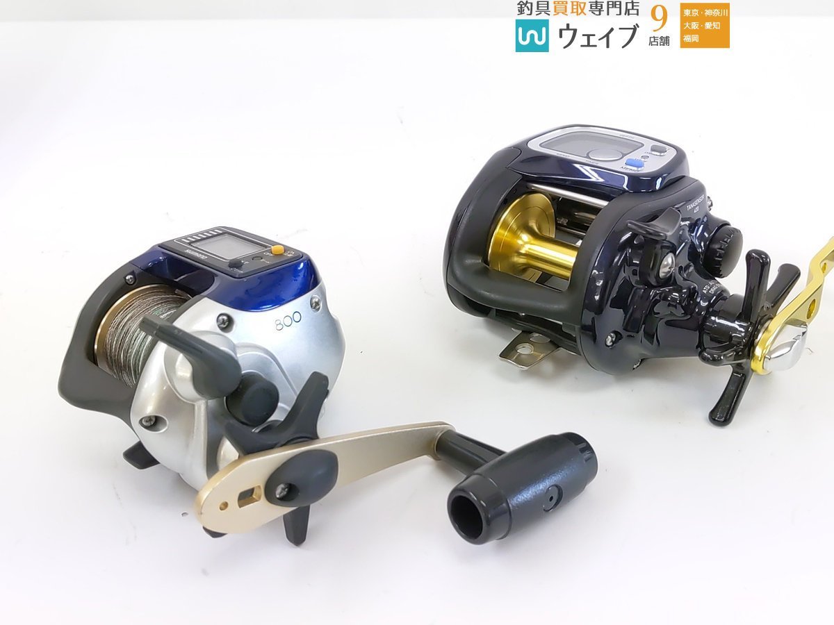 ダイワ 17 タナセンサー 400、シマノ SLS 小船 800 計2点 セット