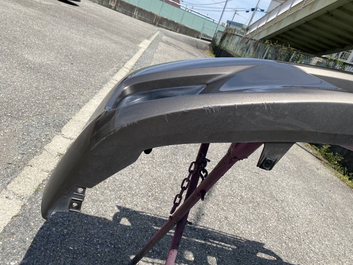 【定番人気,新作登場】 美品 マークX GRX130 フロントバンパー ブラウン 茶色 4T3 グリル・フォグランプ付き 250G リラックスエディション