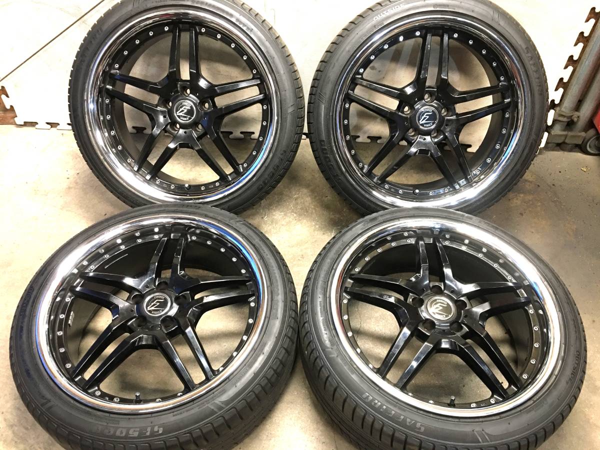 20×8.5J+33 PCD114.3 5H】FIRENZA WHEELSアルミホイール【245/40ZR20