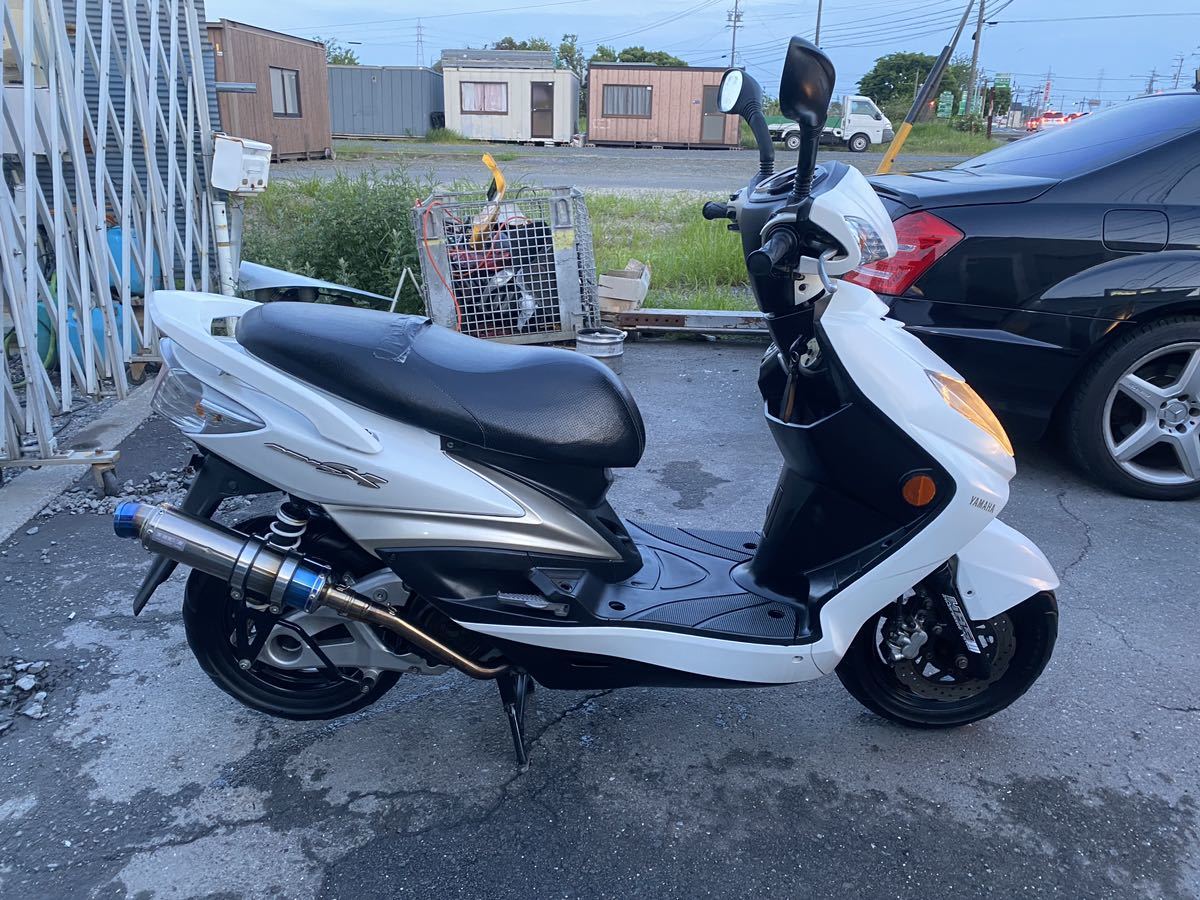 シグナス ヤマハ X 0 バイク選び 3型 台湾仕様・ホワイト・125cc・仲村 