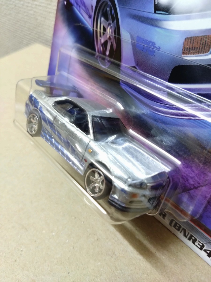 匿名配送]ホットウィール スカイライン GT-R BNR34 R34（1円 