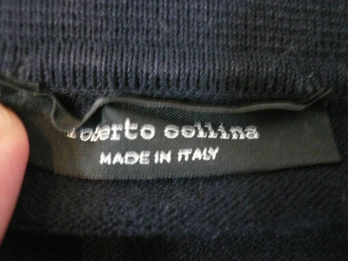 イタリア製 ROBERTO COLLINA 半袖ニットポロ 50 【公式通販】