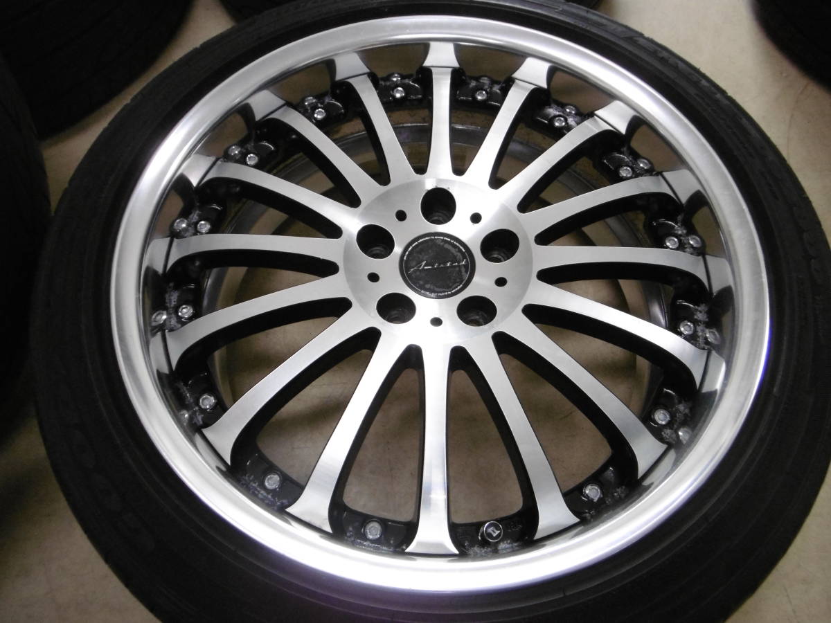 アミスタッド ロティーノ 19インチ 8J +36 5穴 114.3 245/40R19 