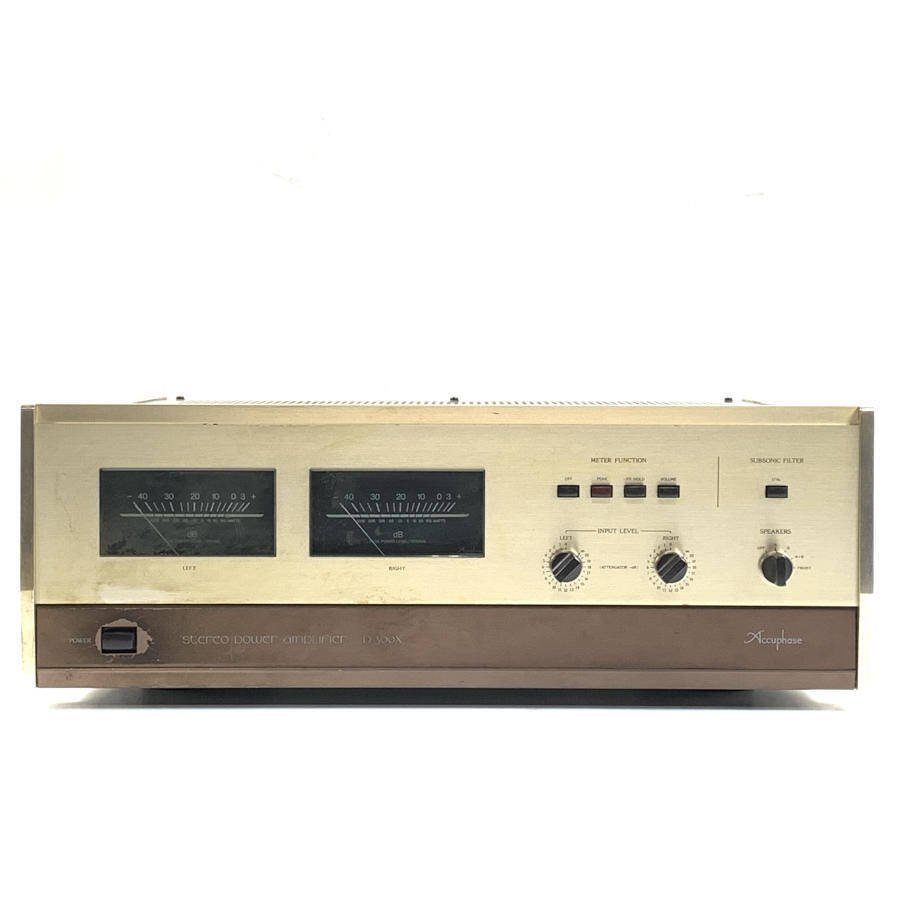 Accuphase アキュフェーズ P-300X ステレオパワーアンプ◇ジャンク品