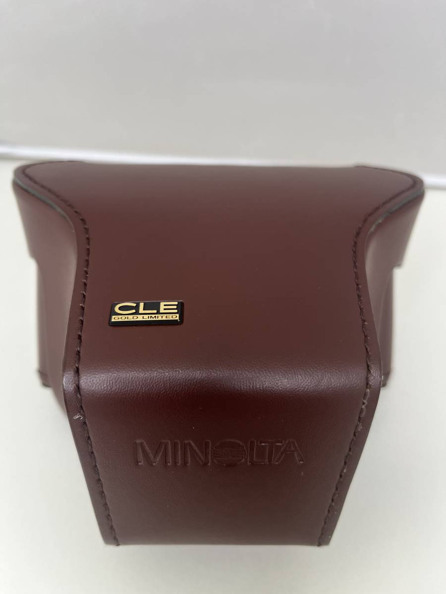 ミノルタ CLE Gold元箱付き(25年4月OH)、AutoCLE ストロボ ミノルタ CLE Gold元箱付き(25年4月OH)、AutoCLE ストロボ