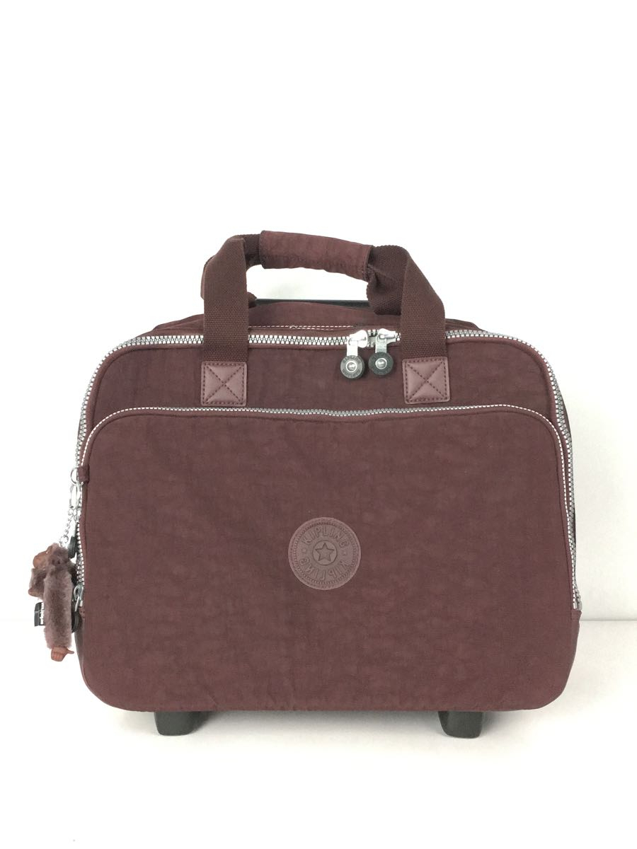 Kipling◇キャリーバッグ/キャリーケース/トラベルキャリー/ボルドー