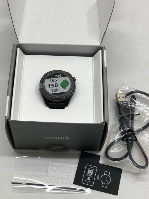 Approach S42 Garmin スマートウォッチ 日本 ゴルフナビ GPS ブラック