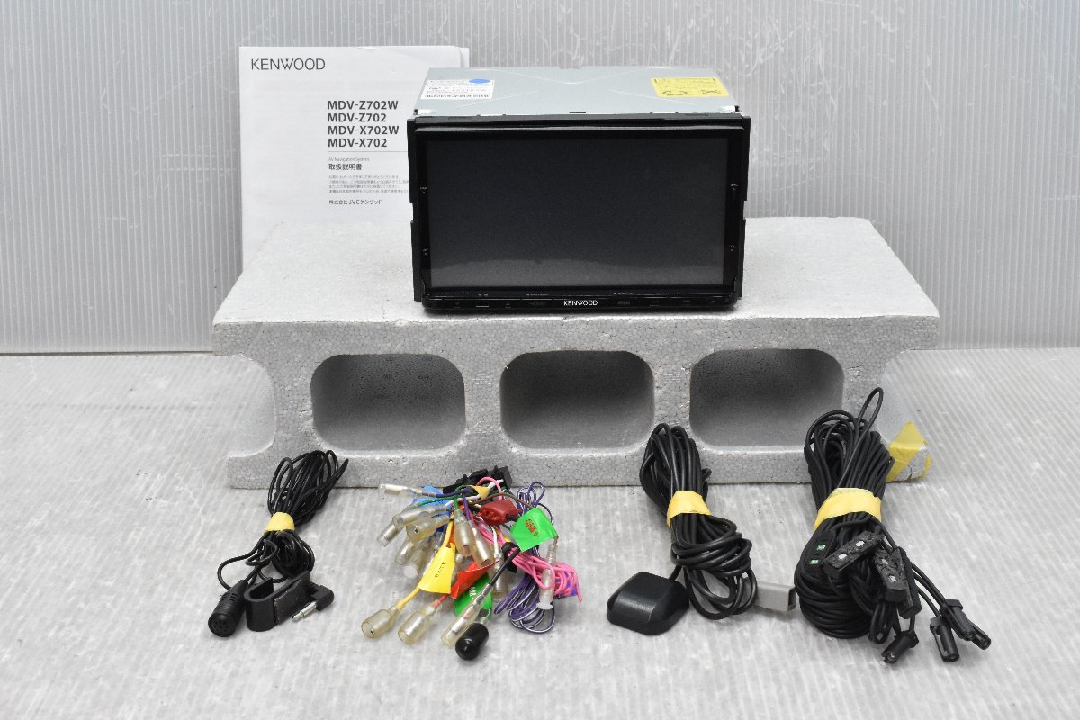 KENWOOD MDV-X702 車 KENWOOD MDV-X702 カーナビ Bluetoothユニット