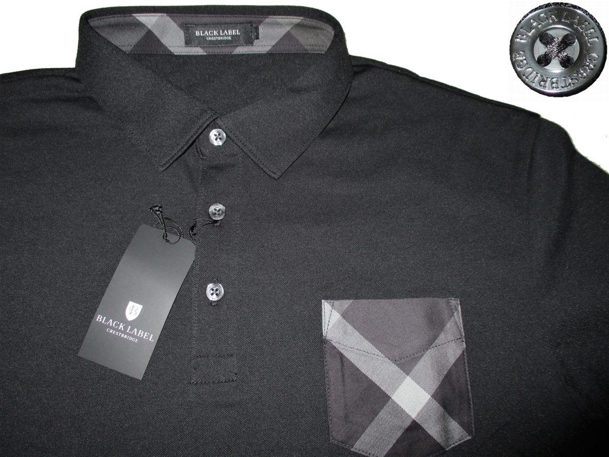 新品 L 定価1.65万▽ ブラックレーベル クレストブリッジ BLACKLABEL 