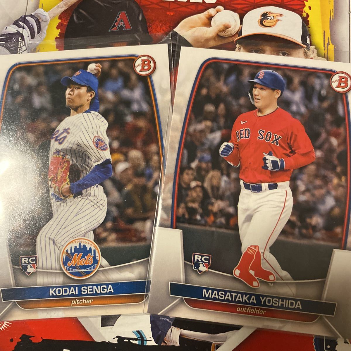 0 吉田正尚 TOPPS NPB Topps | 直筆サインカード ⁄ BOWMAN ベース 